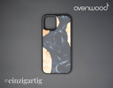 iPhone 12 / 12 Pro PORTO COLLECTION 441 Schwarz